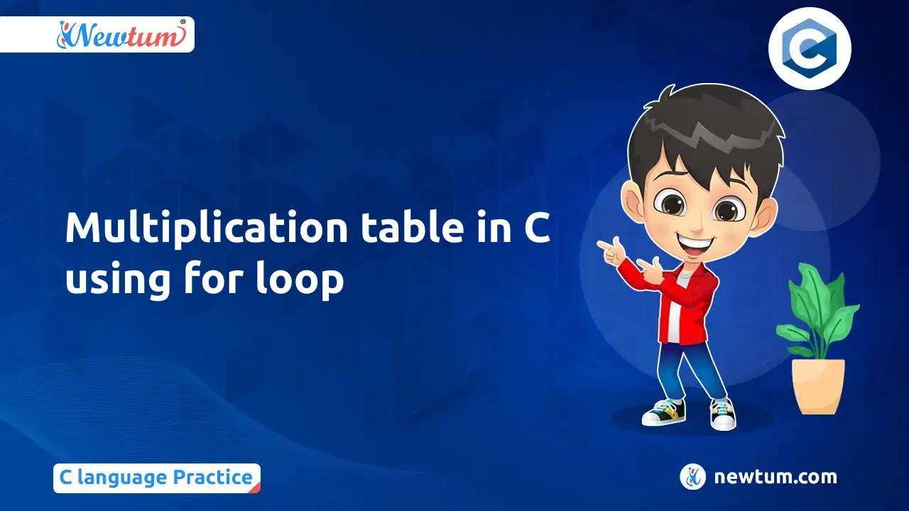 Learn Multiplication Table In C Using For Loop