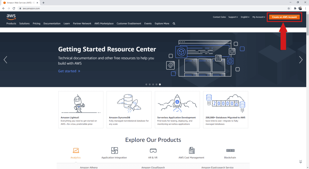 Creating an account in AWS to setup EC2 server. Which we will be connecting using WinSCP and Putty