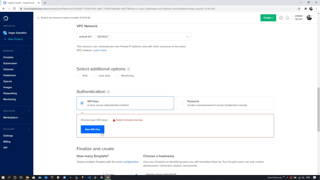 digital-ocean-droplet-ssh