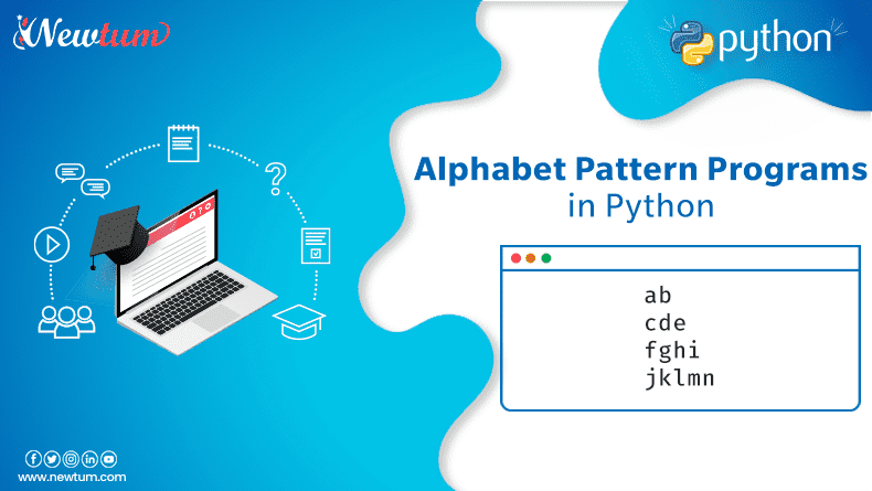 Python Programs To Print Alphabet Pattern