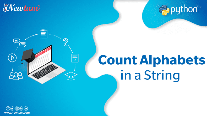 Count Alphabets Digits From A String In Python With Video