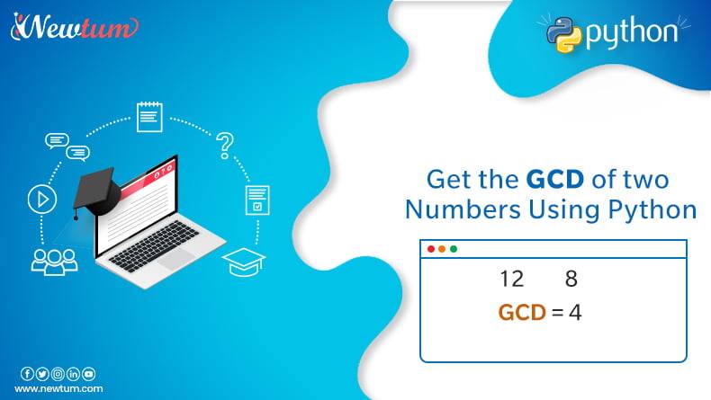 GCD of two Numbers in Python
