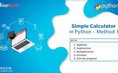 Python Program to Make a Simple Calculator