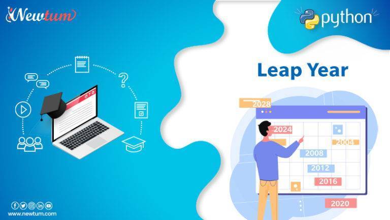 Leap Year Program In Python With Video Explanation Newtum