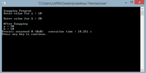 Swapping Program in C With Example Code & Explanation
