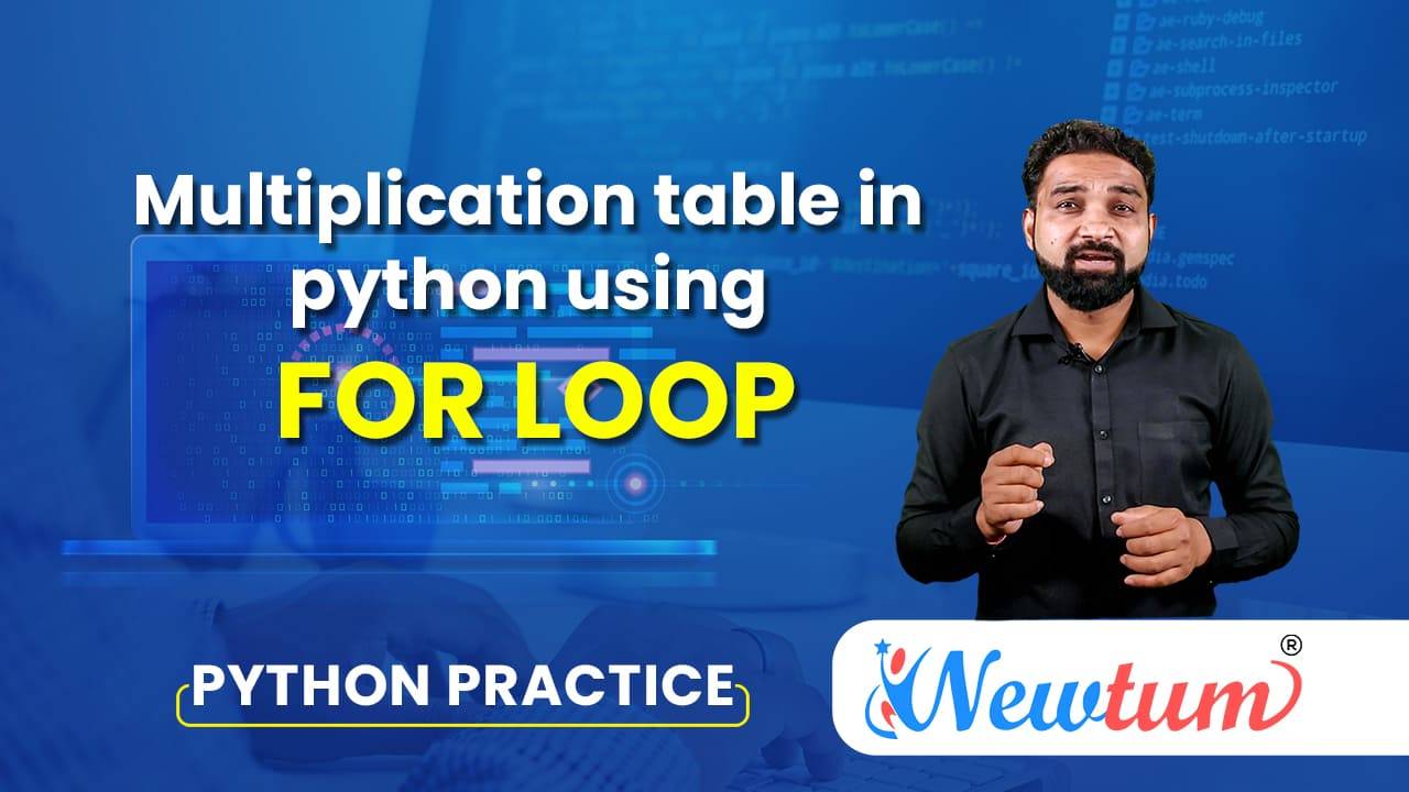 Python Multiplication Table For Loop