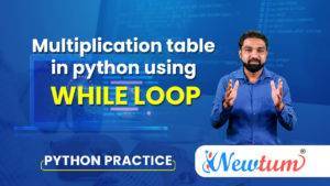 Read more about the article Multiplication Table in Python Using While Loop