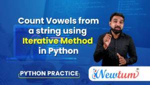 Read more about the article Count Vowels From a String in Python Using Iterative Method