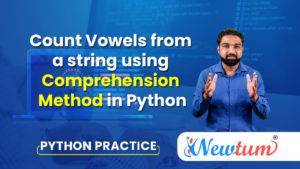 Read more about the article Count Vowels From a String In Python Using Comprehension Method