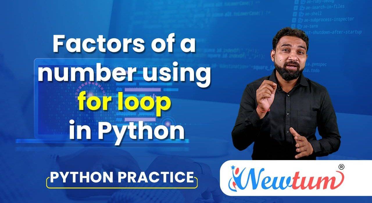 Prime Factors Of A Number In Python Using For Loop