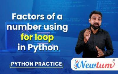 Factors of a Number Using For Loop In Python