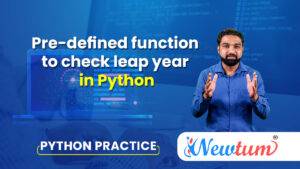 Read more about the article Check Leap Year in Python using Pre-defined Function