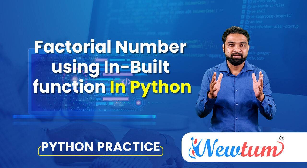 Factorial Number using In-Built function In Python