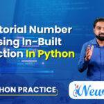 Factorial Number using In-Built function In Python
