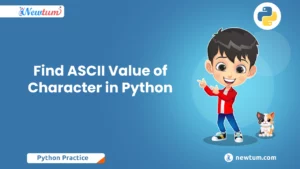 Read more about the article Find ASCII Value of Character in Python