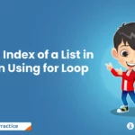 Access Index of a List in Python Using for Loop