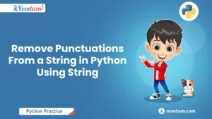 Read more about the article Remove Punctuations From a String in Python Using String