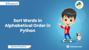 Read more about the article Sort Words in Alphabetical Order in Python
