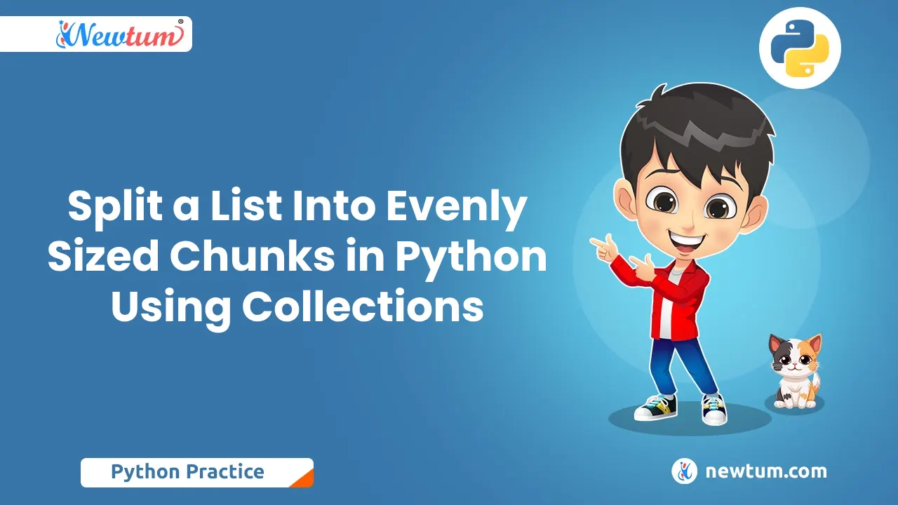 Split A List Into Evenly Sized Chunks In Python Using Collections