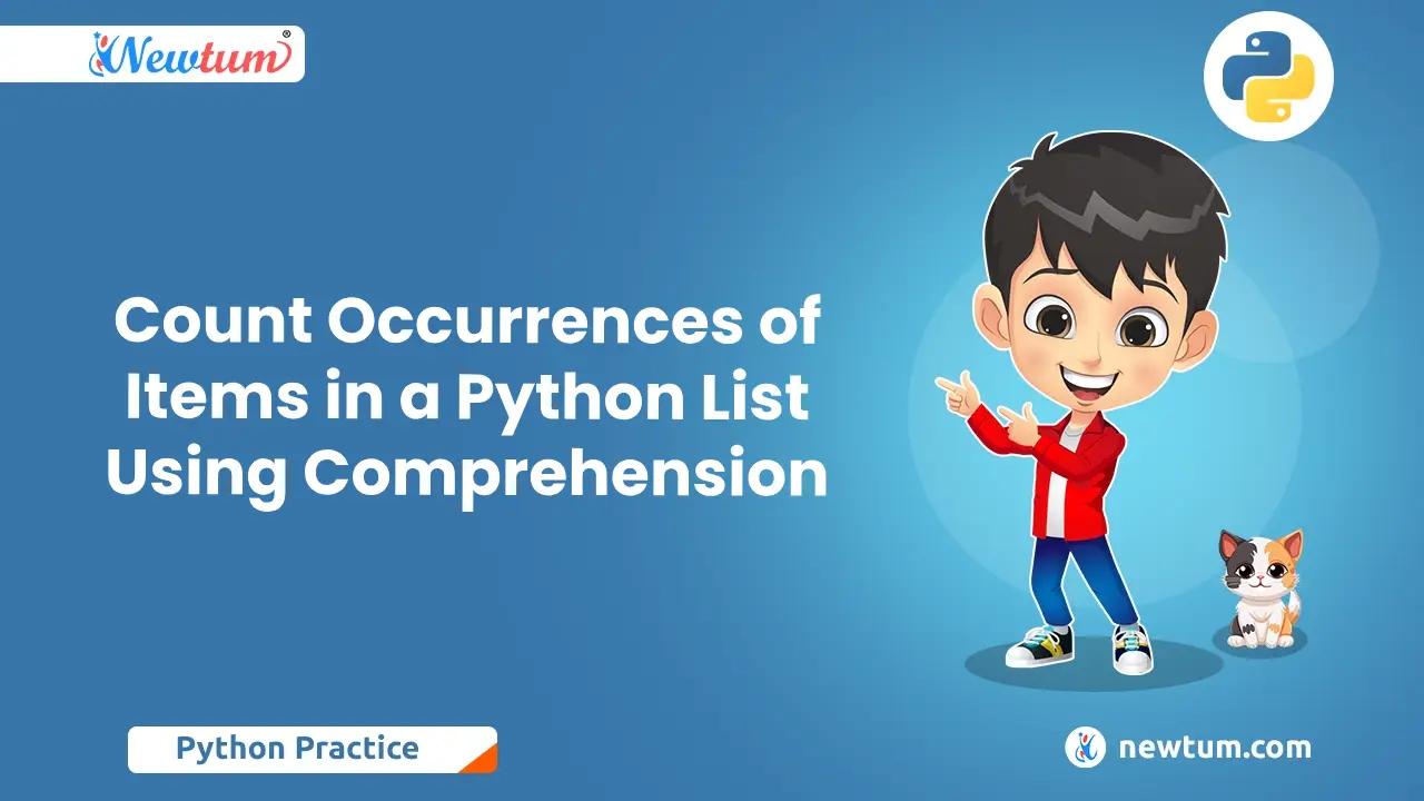 Count Occurrences of Items in a Python List Using Comprehension