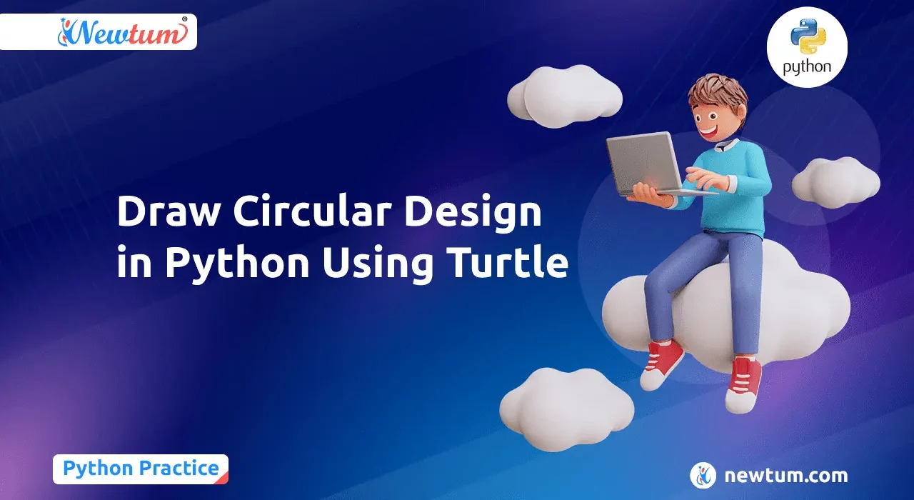 Draw Circular Design in Python Using Turtle