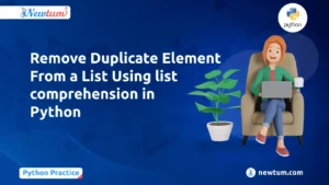 Read more about the article Remove Duplicate Element From a List Using list comprehension in Python