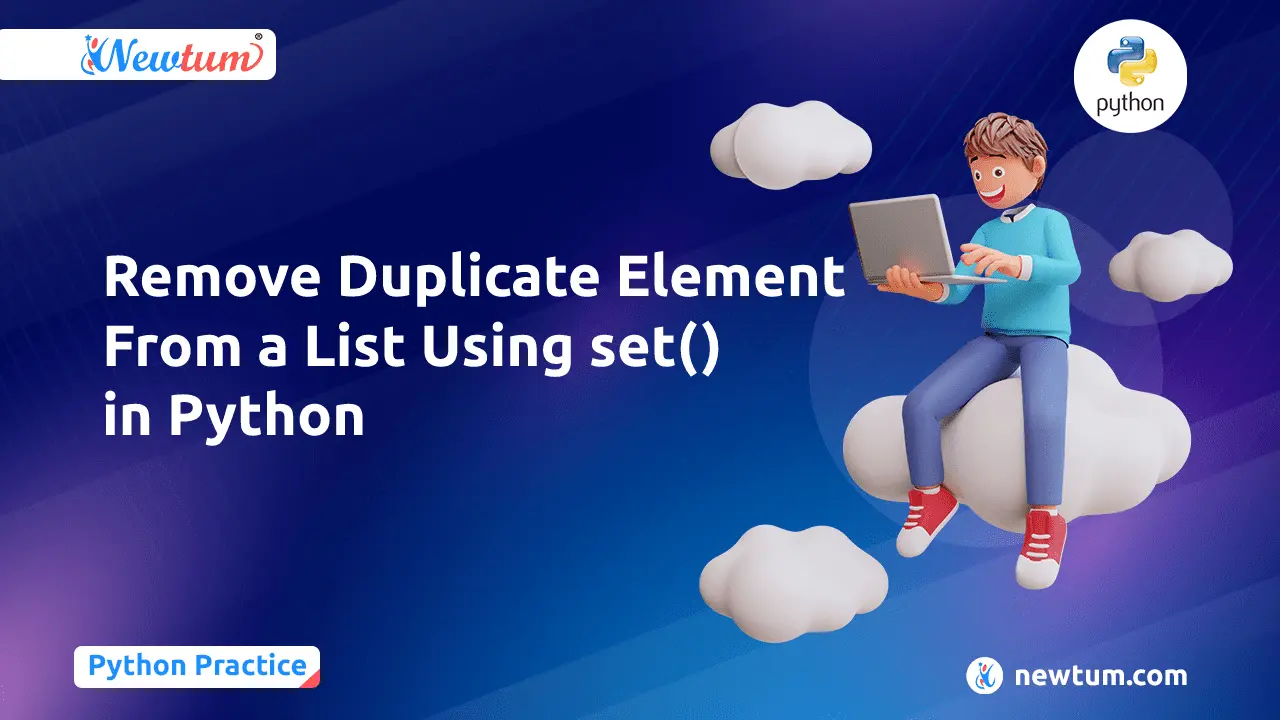 remove duplicate element list python