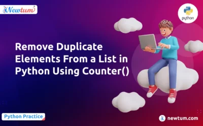 Remove Duplicate Elements From a List in Python Using Counter()