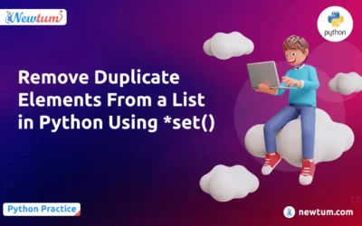 Remove Duplicate Elements From a List in Python Using *set()