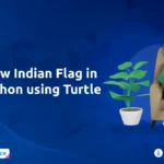 Draw Indian Flag in Python using Turtle