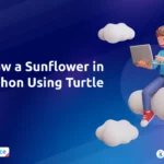 Draw a Sunflower in Python Using Turtle