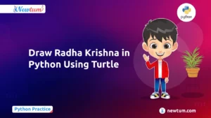 Read more about the article Draw Radha Krishna in Python Using Turtle
