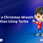 Draw a Christmas Wreath in Python Using Turtle