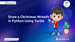 Read more about the article Draw a Christmas Wreath in Python Using Turtle