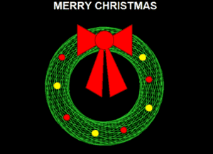 Draw a Christmas Wreath in Python Using Turtle - Newtum