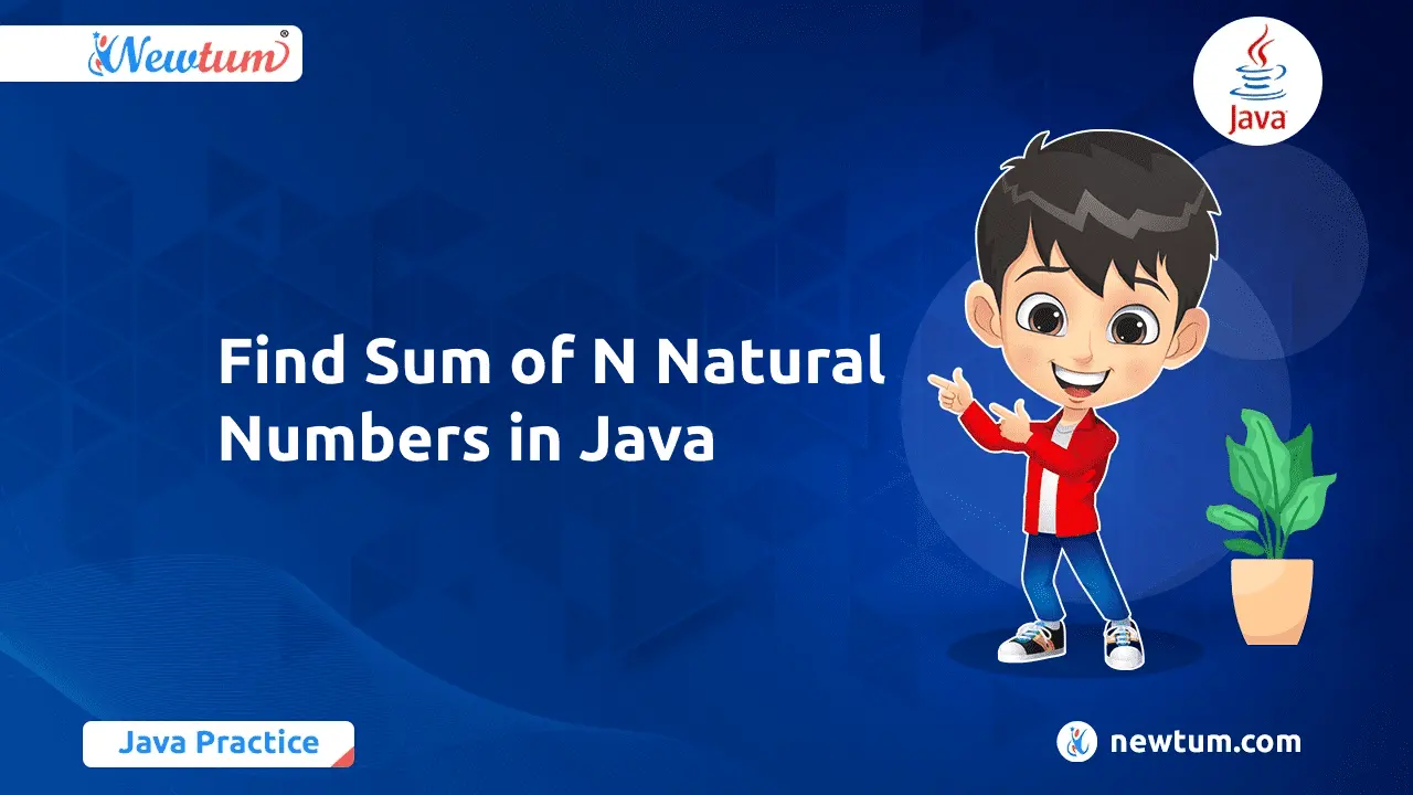 Finding Sum Of Natural Numbers In Java Methods Examples