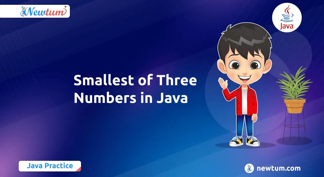 Smallest of Three Numbers in Java