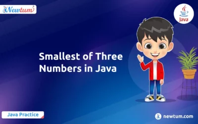 Smallest of Three Numbers in Java