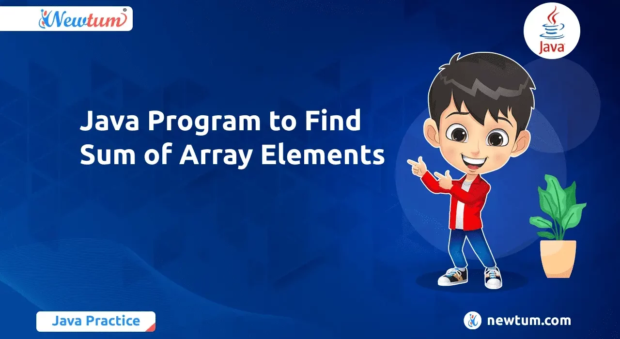 Java Program to Find Sum of Array Elements