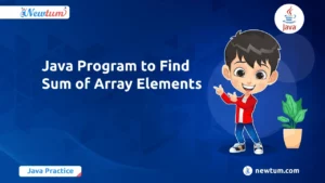Read more about the article Java Program to Find Sum of Array Elements
