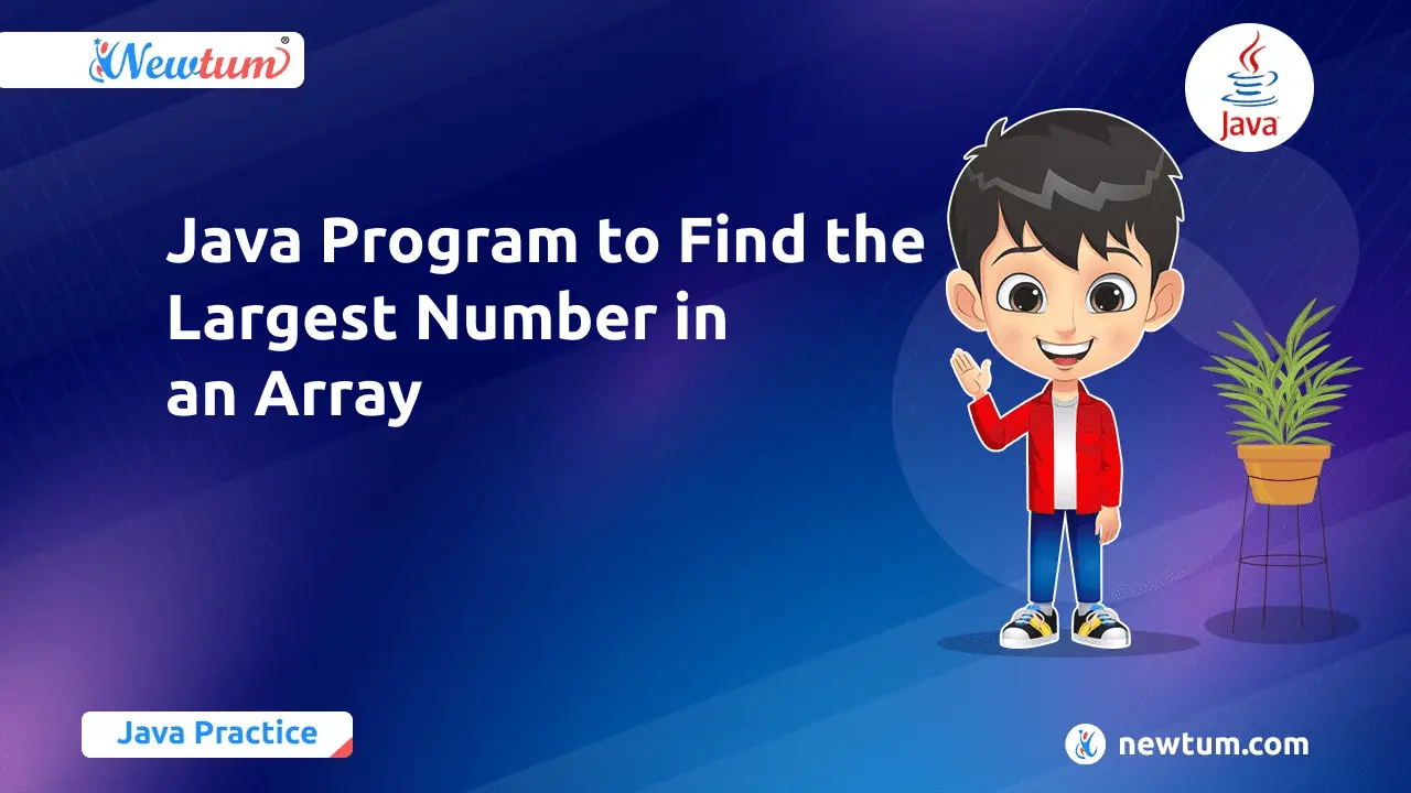 java-program-to-find-the-largest-number-in-an-array