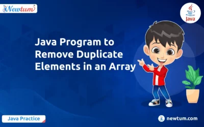 Java Program to Remove Duplicate Elements in an Array
