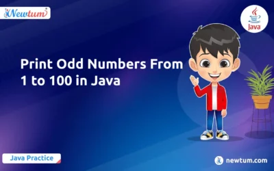 Learn How to Print Odd Numbers From 1 to 100 in Java