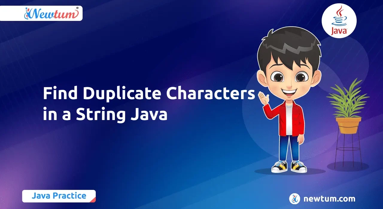 Java Program to Find the Duplicate Characters in a String
