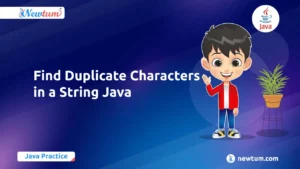 Read more about the article Java Program to Find the Duplicate Characters in a String