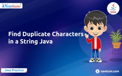 Java Program to Find the Duplicate Characters in a String