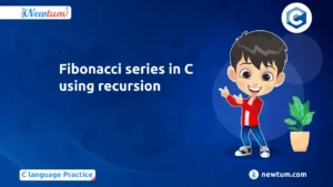 Read more about the article Fibonacci series in C using recursion