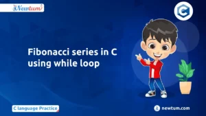 Read more about the article Fibonacci series in C using while loop
