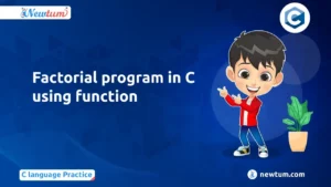 Read more about the article Factorial program in C using function