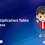Multiplication Table in Java